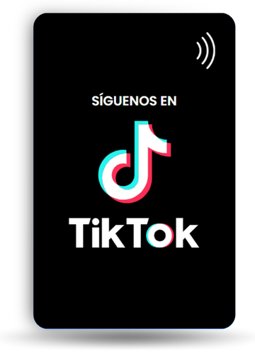 Tarjeta Estándar TikTok
