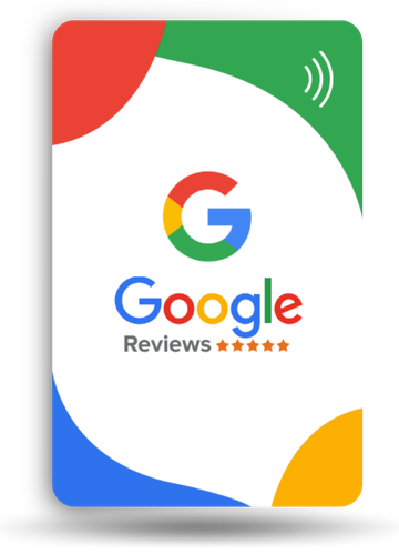 Tarjeta reseñas de Google